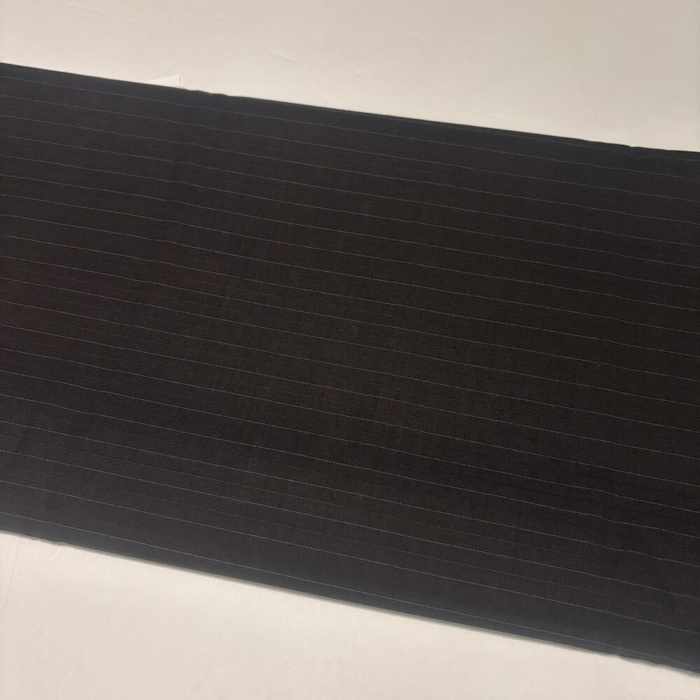 Brown Blue Pinstripe Wool Shirting Fabric 60" Wide 3.5 Yards Tailoring
